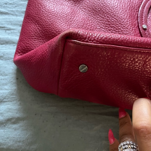 Tory Burch red leather tote bag - Picture 11 of 14